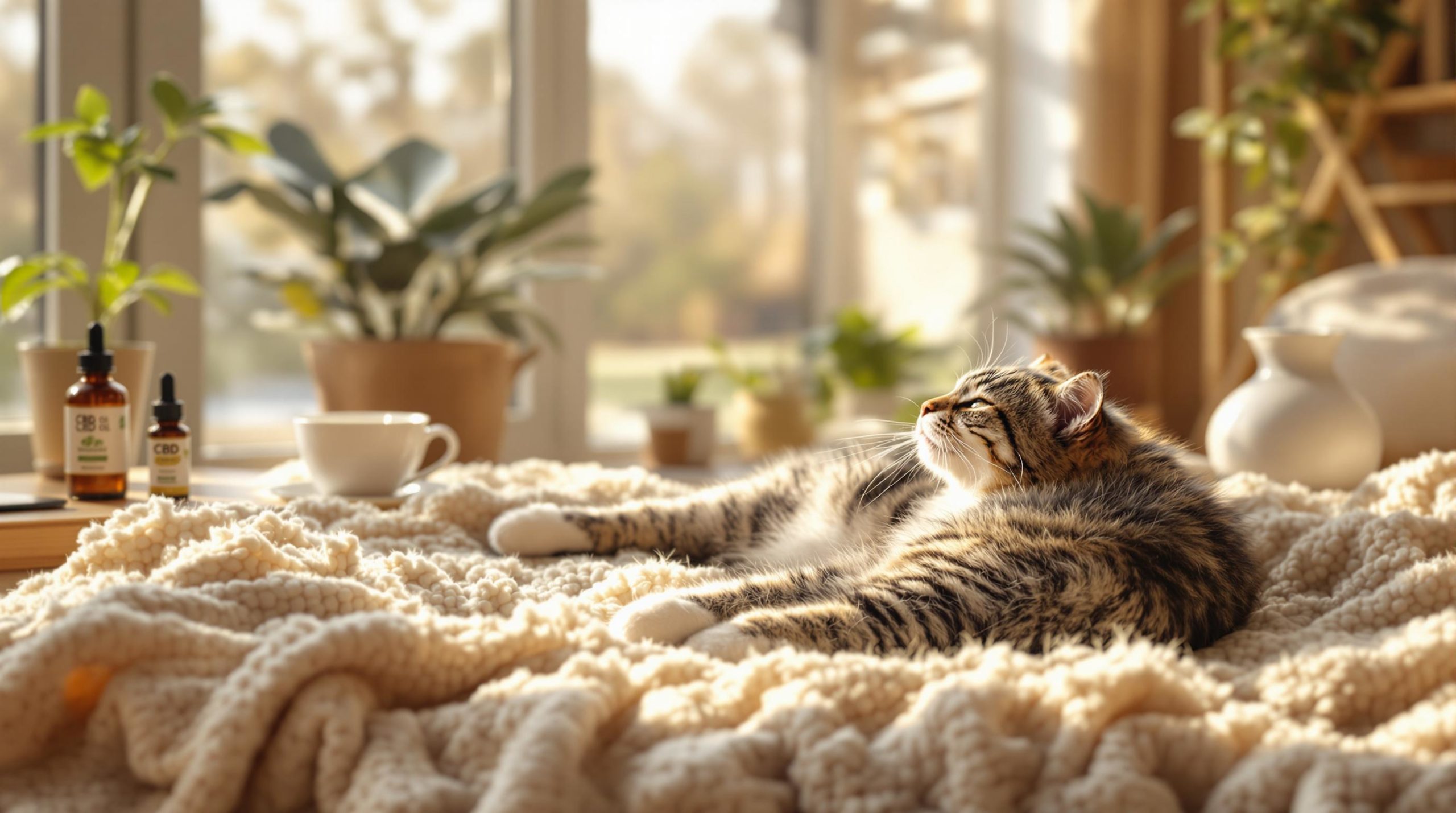 découvrez les bienfaits du cbd pour vos félins ! cet article explore les effets positifs du cbd sur la santé des chats, ainsi que les effets secondaires éventuels et les méthodes d'administration à connaître pour un usage sécurisé.