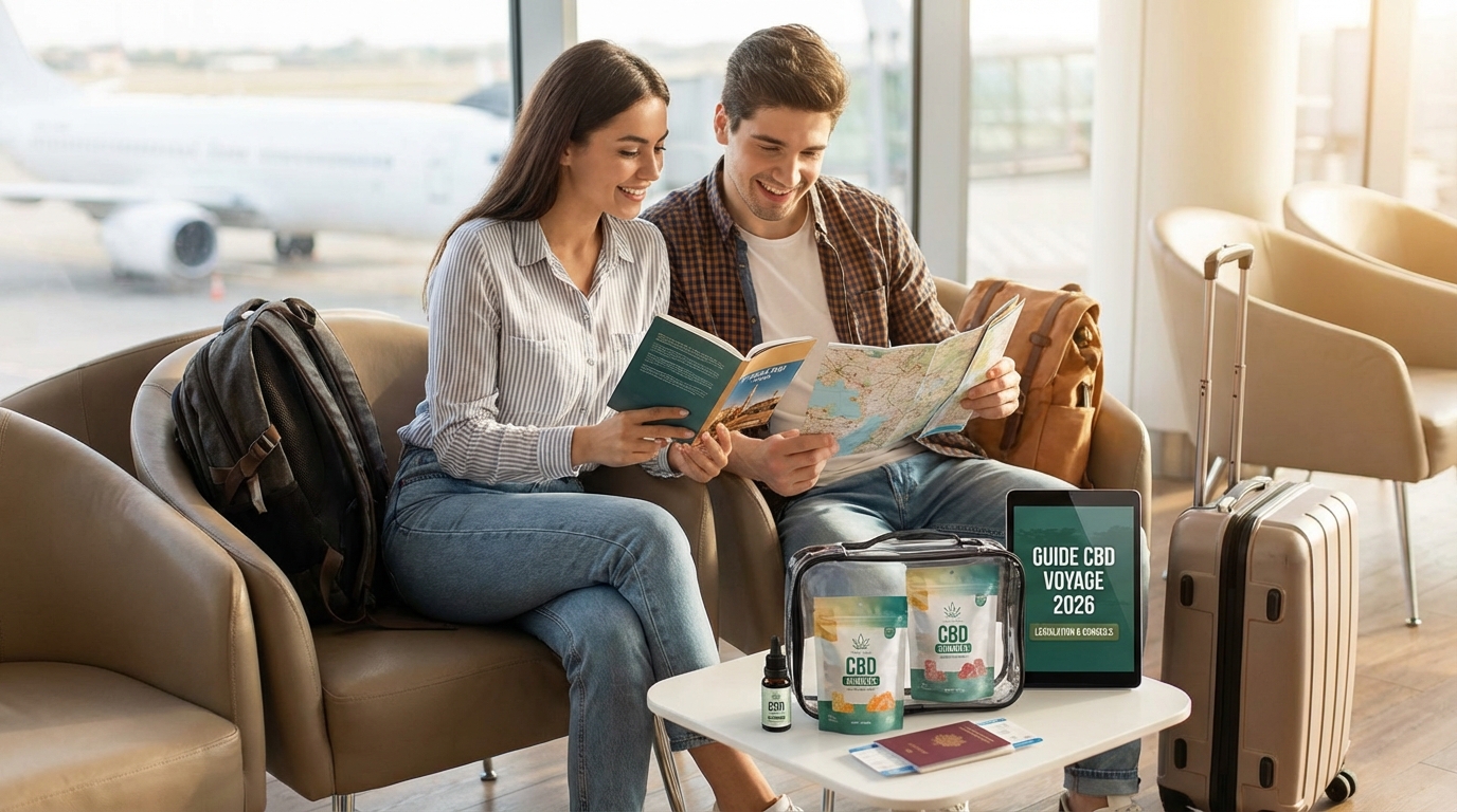 Voyage CBD Guide 2026 : Législation, Transport & Conseils Pratiques pour 50+ Pays - illustration