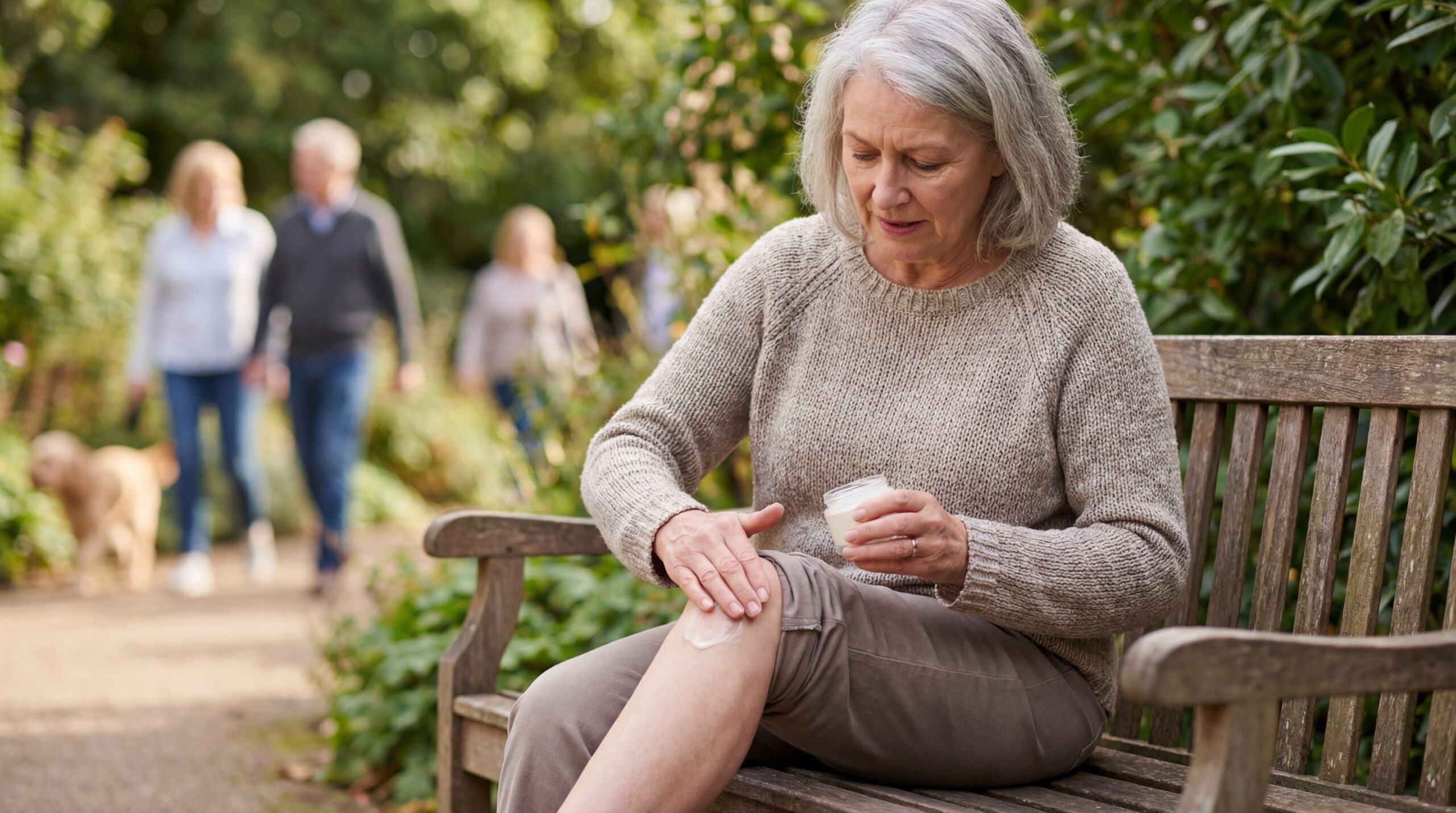 cbd douleurs articulaires genoux en situation réelle